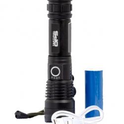 Lampe Led 1500 Lumen - Alu- Rechargeable - Tactical OPS