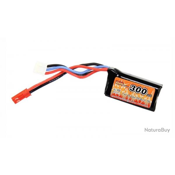 Batterie Li-Po 7.4V 300 mAh 35C/70C pour Polarstar FCU - VB Power