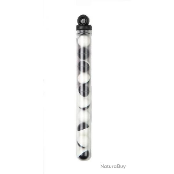 Billes MISLPEC BlackWhite capsacine concentre Pepperball - Tube de 10