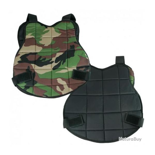 Plastron de Protection DUKE Reversible camo-noir