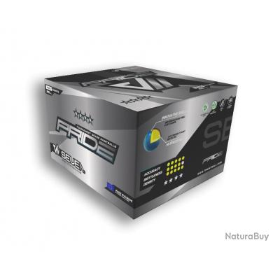 Annonce billes paintball : Billes paintball Cal 68 SEVEN PRIDE DISCOUNT JAUNE - Carton de 2000