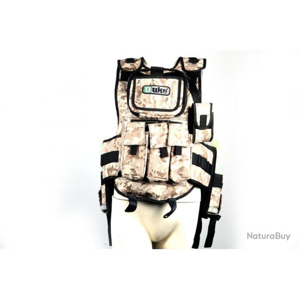 Veste DUKE Tactique de Paintball Desert digital