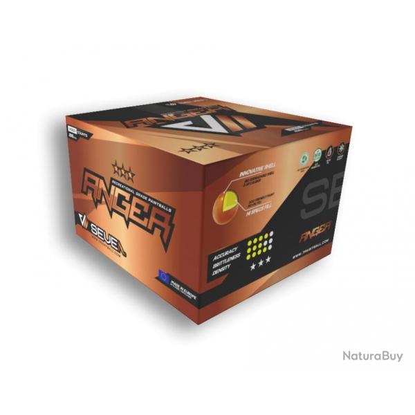 Formule 2024 Billes paintball Cal 68 SEVEN ANGER - Carton de 2000