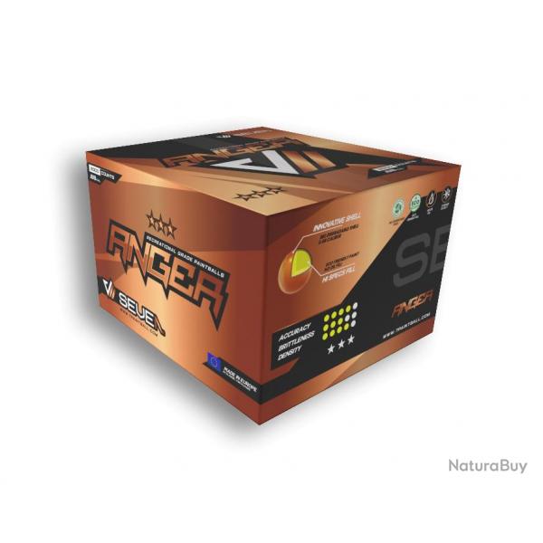 Formule 2024 Billes paintball Cal 68 SEVEN ANGER - Carton de 2000