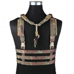 Veste Legere Molle Low profile Chest Rig - Multicam - Emerson