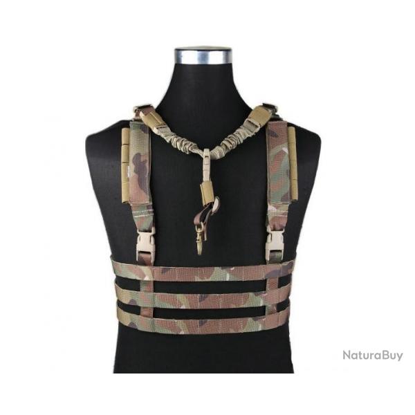 Veste Legere Molle Low profile Chest Rig - Multicam - Emerson