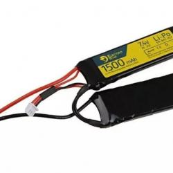 Batterie Li-Po -7.4V 1500 mAh 20/40C - double module -Electro River