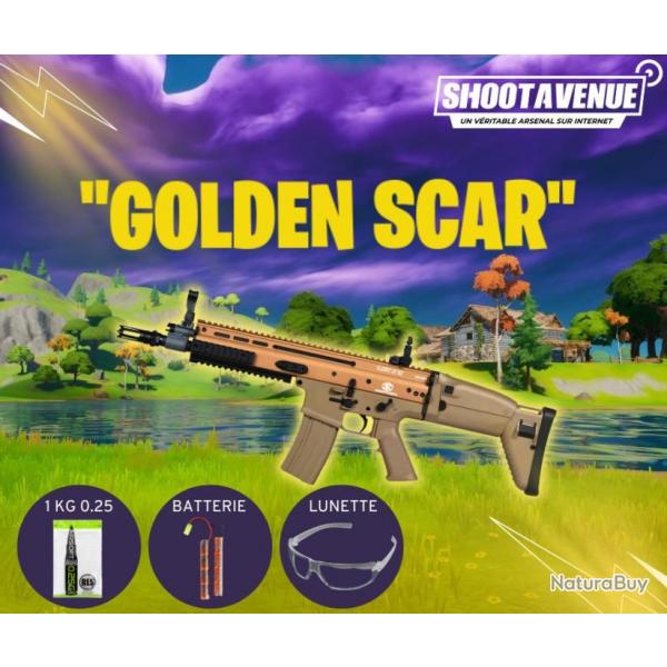 Pack Airsoft Golden Scar