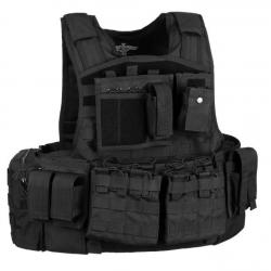Veste tactique Mod Carrier Combo - Noir - Invadergear