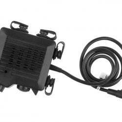 Boitier PTT Push To Talk Tacmic CT5- Motorola 2 pin- Noir - Z-tact