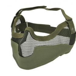 Grille V2 Complete métal - Olive - bas de visage et oreilles