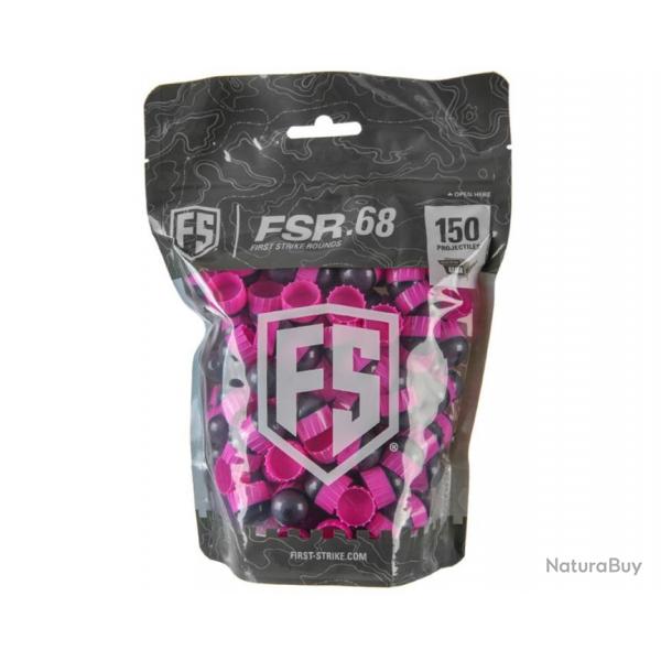 First Strike Paintball Smoke Pink Tiberius- Sac de 150