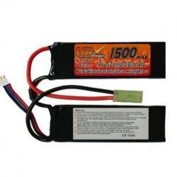 Batterie Li-Po 7.4V 1500 mAh Double Stick Garde Main - VB Power