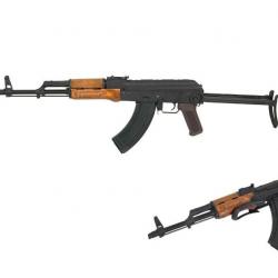 AK47S AKMS Full metal et vrai bois AEG complet - Cyma