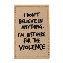 Patch Here for Violence Embroidered - 8Fields