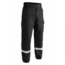 PROMOTION ! Pantalon F2 bandes rétro réfléchissantes A10 Noir