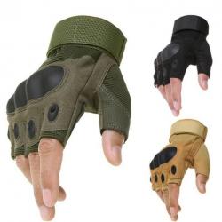 opé-otr PAIRE DE GANTS TACTIQUE CAMO KAKI NOIR COYOTE WOODLAND EN TAILLE M/L/XL