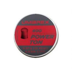 PLOMB POWER TON UMAREX TETE RONDE CAL 4.5 MM 0.87G X400