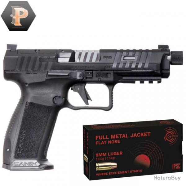 Pistolet Canik Mete SFT Pro Black Cal.9X19 + 500 Munitions