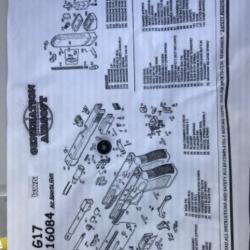 Part 27 Gaz Chamber Seal Glock KWA/ASG