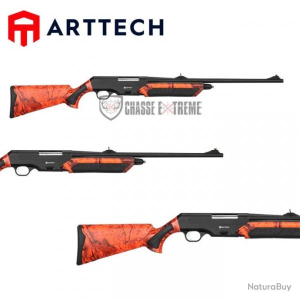 Carabine  Pompe ARTTECH Prima XP 51cm Cal 308 Win Orange Blaze