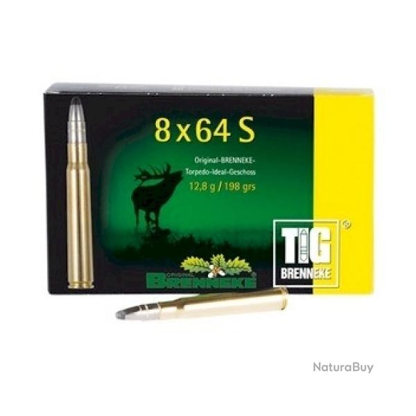 BALLE BRENNEKE CAL.8X64S TIG 12.8G 198GR PAR 20