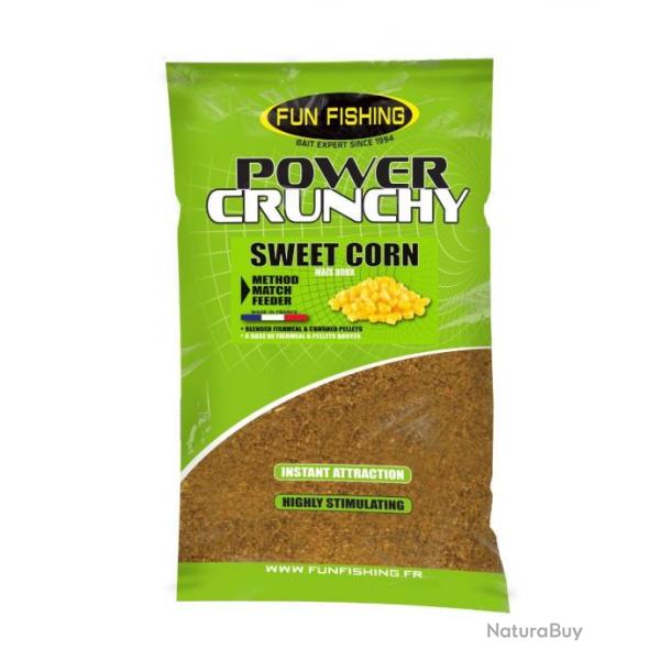 FUN FISHING AMORCE POWER CRUNCHY SWEET CORN 2KG FUN FISHING