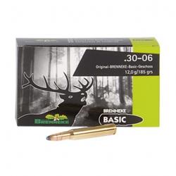 Munitions Brenneke Basic 30-06 12g 185gr PAR 20