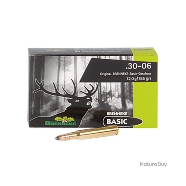 Munitions Brenneke Basic 30-06 12g 185gr PAR 20