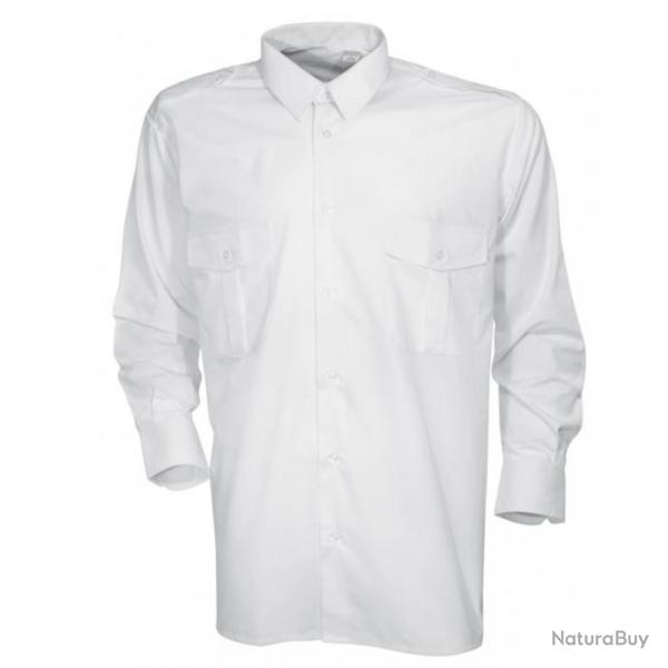 PROMOTION ! Chemise pilote blanche City Guard