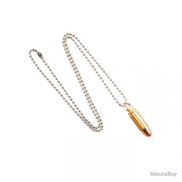 Collier balle de calibre 9 mm | 101 Inc (0001 4428)