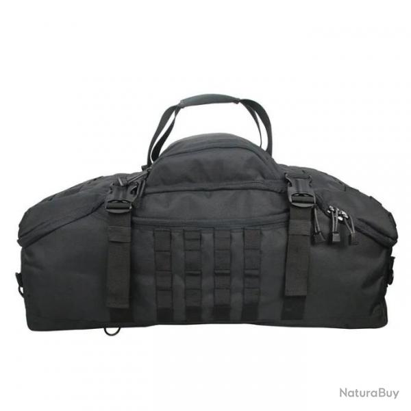 Sac Militaire Tactique Sac  Dos Camping Sacs  Dos Sport Voyage Sacs 60L NOIR