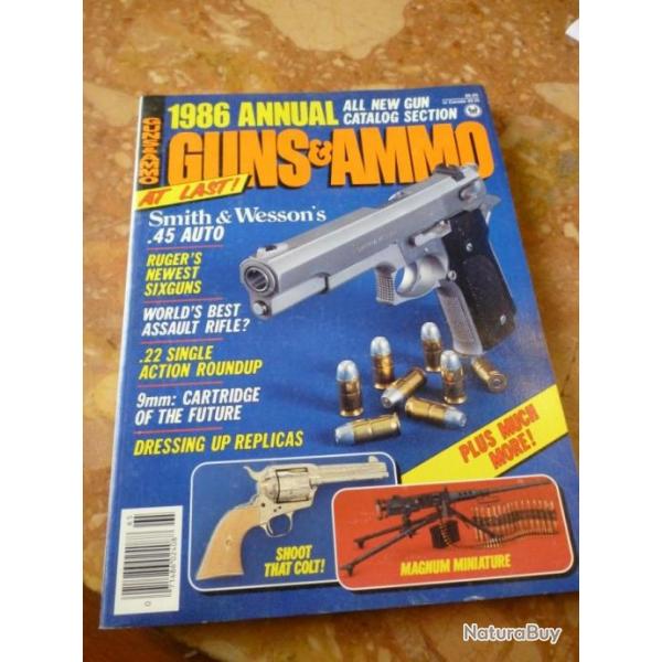 revue Guns & Ammo  annual 1986