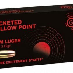 GECO 9X19 JHP 115gr (tête creuse)