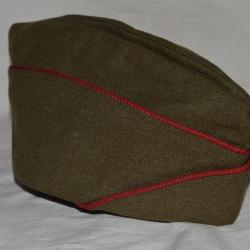 CALOT AMERICAIN DE GI'S ARTILLERIE-US GARRISON ARTILLERY CAP 2°WW-MATRICULE