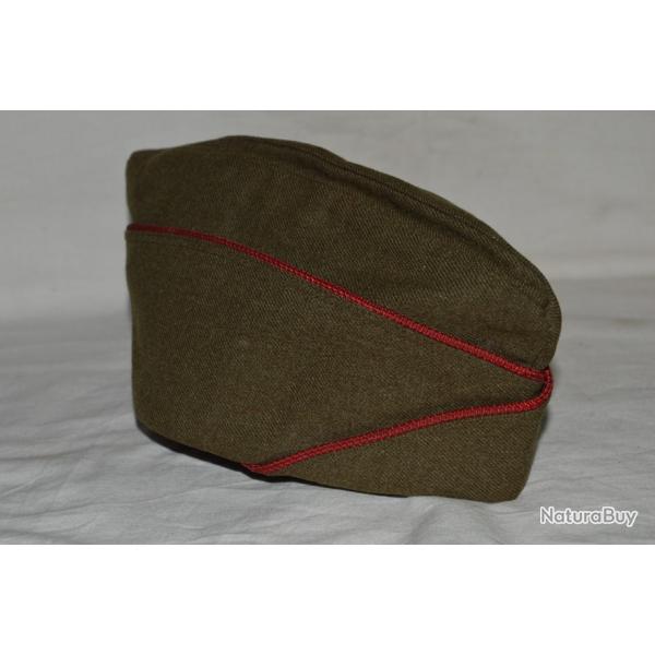 CALOT AMERICAIN DE GI'S ARTILLERIE-US GARRISON ARTILLERY CAP 2WW-MATRICULE