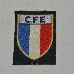 RARE INSIGNE (PATCH)-CORPS EXPEDITIONNAIRE FRANCAIS EN EGYPTE-CANAL DE SUEZ 1956-PARACHUTISTE-LEGION