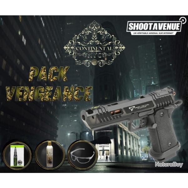 PACK Airsoft Pistolet HiCapa Vengeance