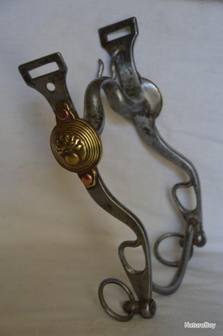 Mors De Filet  Frein  Charro Bleu 5 3/8 - Équipement De Selle Mexicain 676148