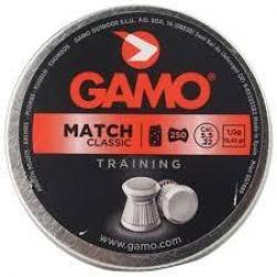 250 PLOMBS GAMO MATCH CALIBRE 5.5mm