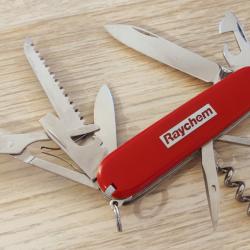 Victorinox couteau suisse Huntsman RAICHEM insert métallique