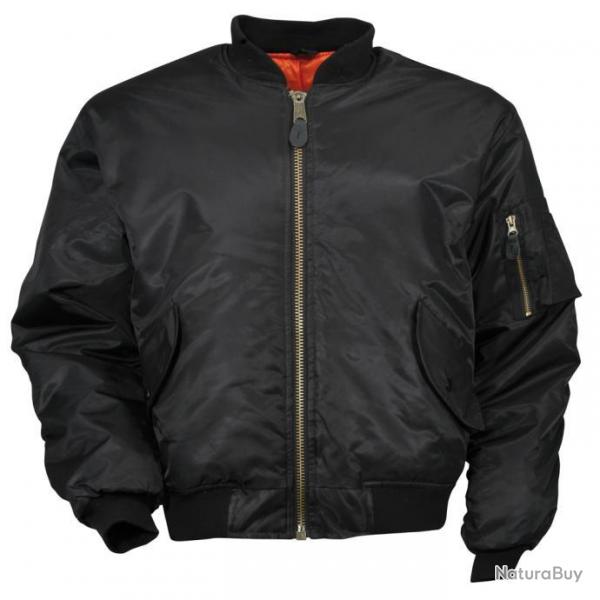 PROMOTION ! Blouson MA1 Bombers NOIR City Guard