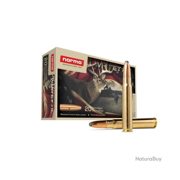 BALLES NORMA WHITETAIL CAL.8X57JRS 12.7G 196GR par 20