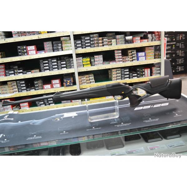 CARABINE LINEAIRE BLASER R8 ULTMATE CARBONE CUIR CACAO CALIBRE 270 WSM CANON AVEC ORGANS NEUVE