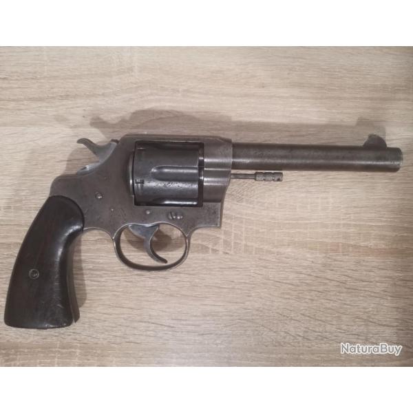 Trs rare revolver COLT NEW SERVICE US NAVY (1000 exemplaires) - Calibre 45 Colt (Occasion)