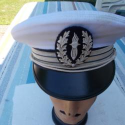 casquette capitaine des CRS ,état comme neuf