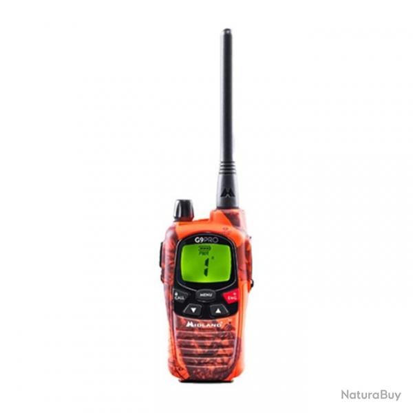 Midland metteur-Rcepteur G9 Blaze Pro Radio Dual Band Talkie-walkie | LCD | PTT