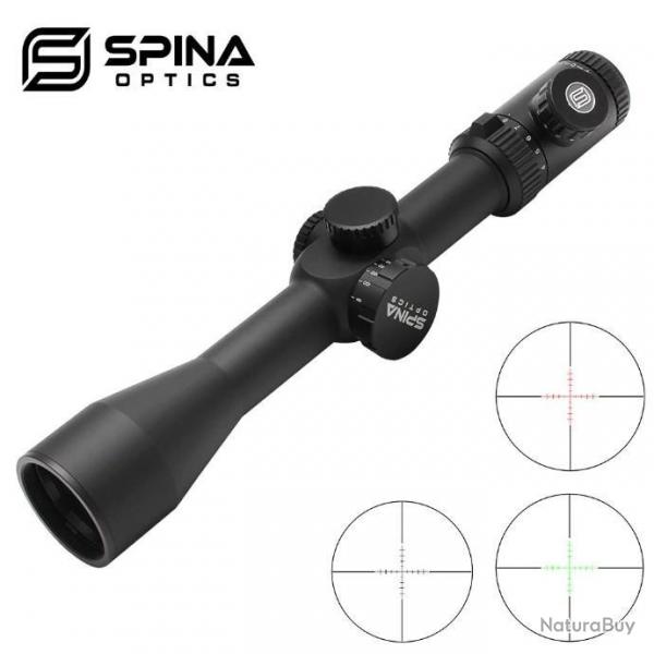 SPINA OPTICS tactique 4-16X44 IR fusil de chasse porte 1/4 MOA Mil Dot rticule