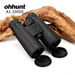 Ohhunt - jumelles A1 10X50, grand angle, étanche, antibuée, télescope puissant