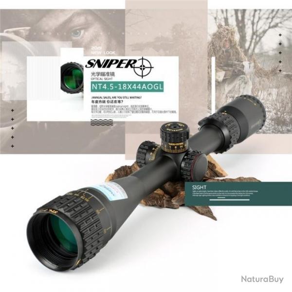 SNIPER 4.5-18X44AOGL Chasse Tlescope ,